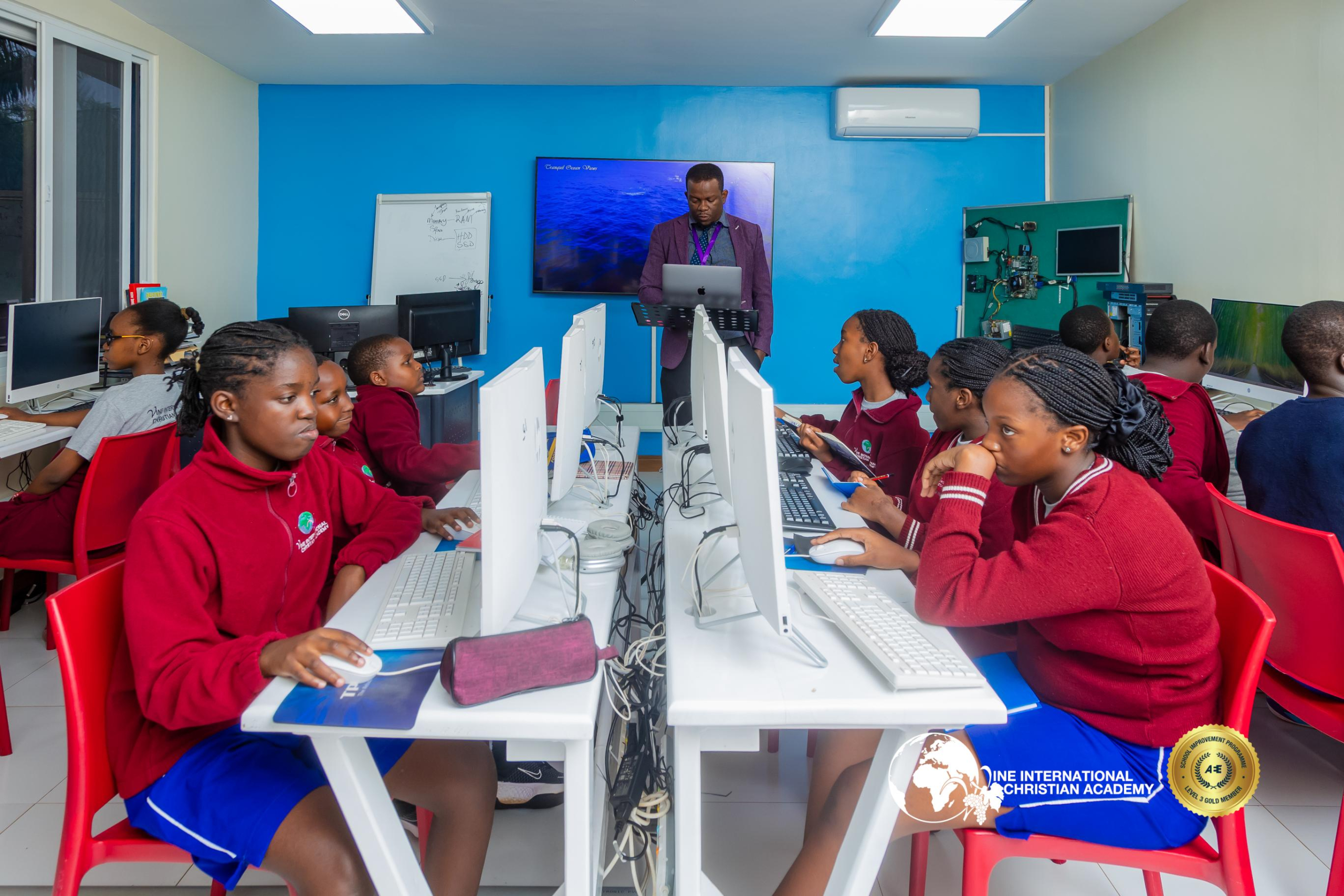 Vine International School computer Lab