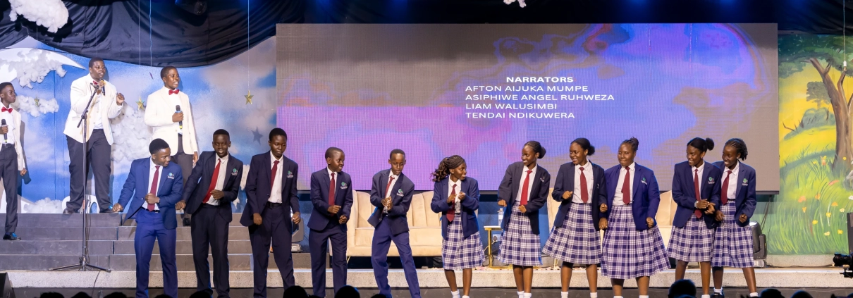 Students of VICA singing